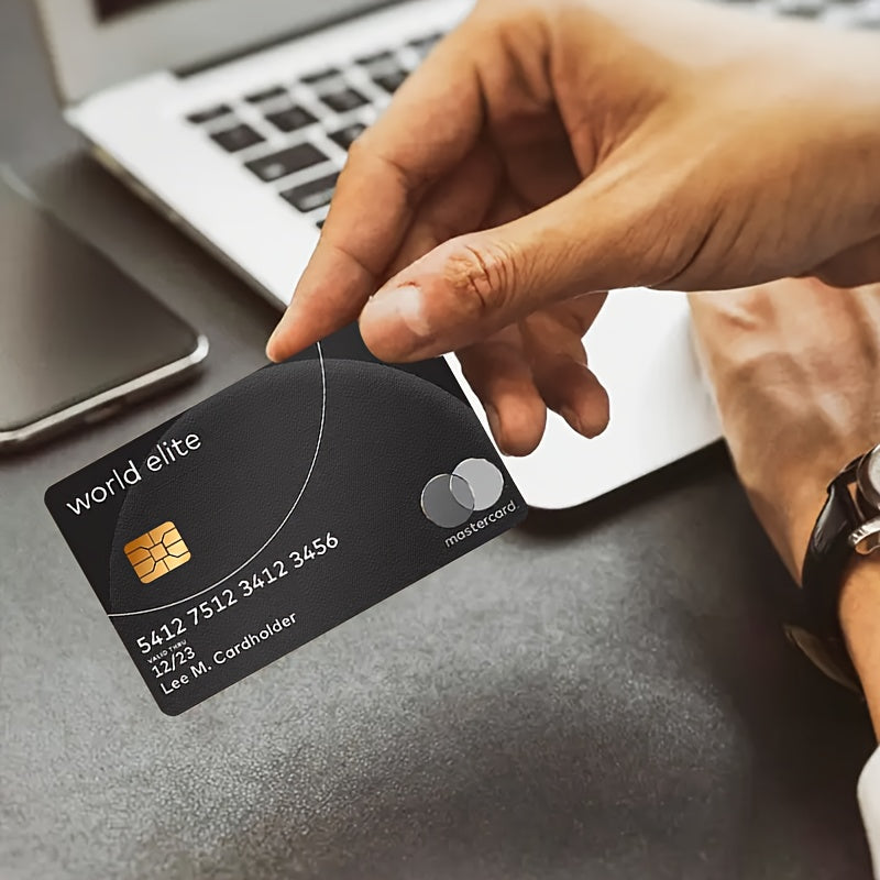 "Minimalist luxury stickers"Credit Card Sticker used for EBT, transportation, keys, credit cards, debit cards, card skins, protect bank cards, no bubbles, High Quality, suitable for small chip cards, Keycard Sticker, Modern D