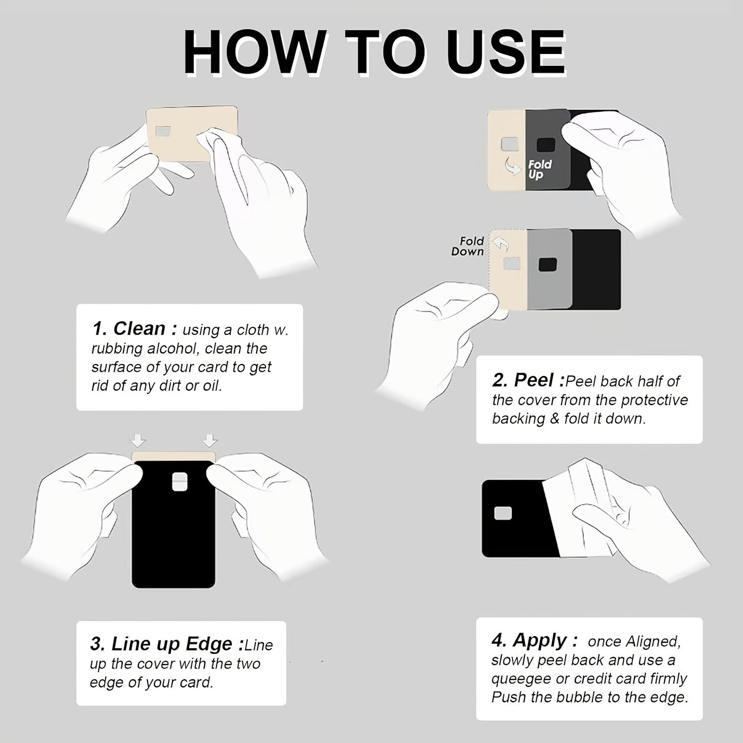 "Metallic scorpion pattern Credit Card Sticker used for EBT, transportation, keys, credit cards, debit cards, card skins, protect bank cards, no bubbles, High Quality, suitable for small chip cards", Key Card Protector, Ebt C