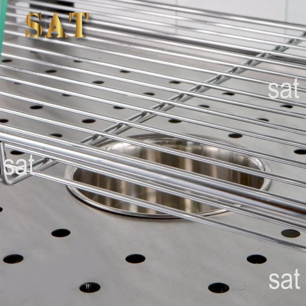 -for Barton Commercial 3-Tier Food Warmer W/27 Display Case 1200W Electric Buffet Restaurant Countertop Pizza Hot Dog