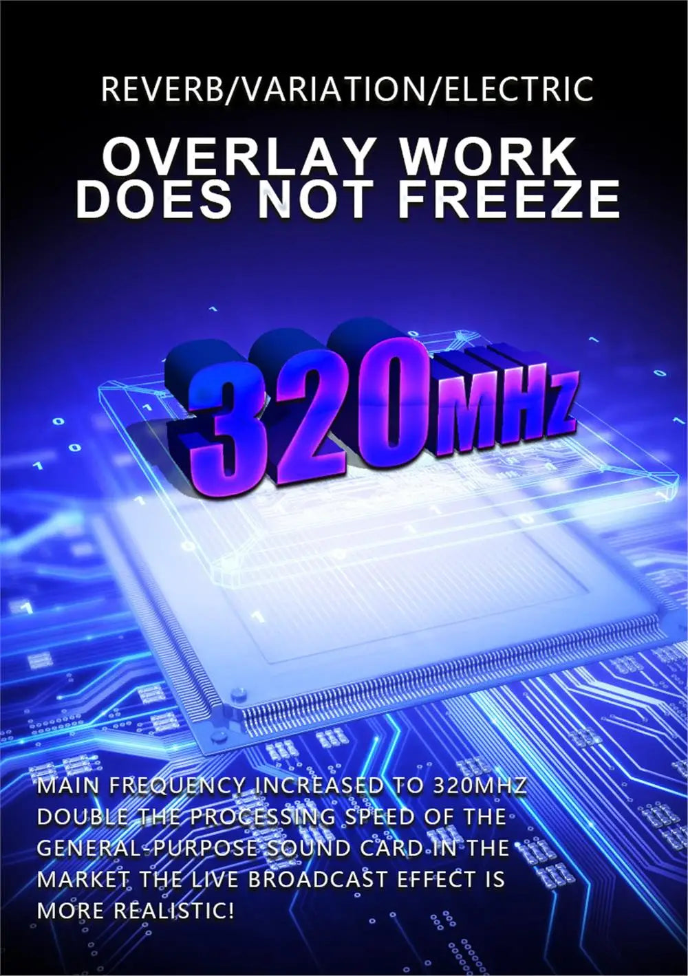 * K1 Live Sound Card Voice Changer Karaoke  Audio Mixer for Broadcast Recording KTV Music Audio Multifunctional Live Sound Card