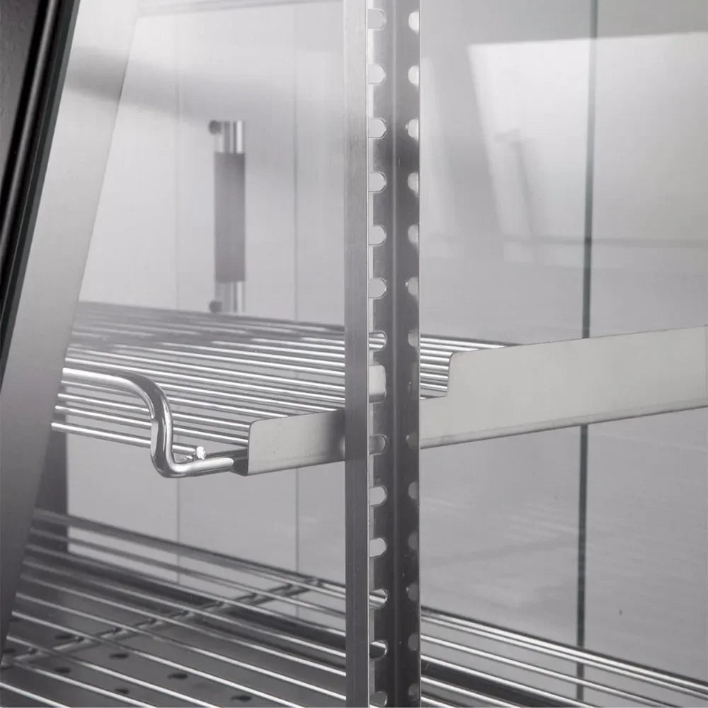 -for Barton Commercial 3-Tier Food Warmer W/27 Display Case 1200W Electric Buffet Restaurant Countertop Pizza Hot Dog